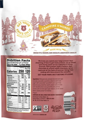 Bear Naked Granola NonGMO Project Verified Campfire Smores - 12 Oz - Image 5