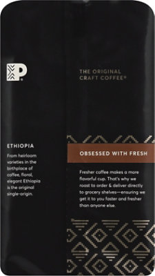 Peet's Coffee Single Origin Ethiopia Dark Roast Ground Coffee Bag - 10.5 Oz - Image 4