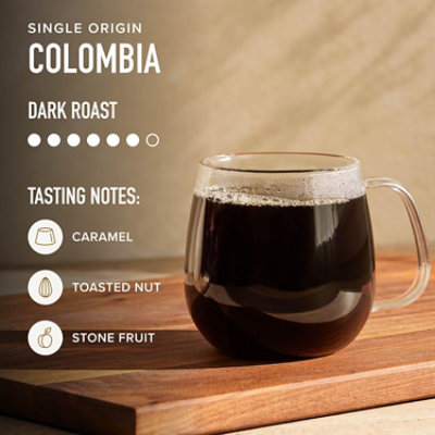 Peet's Coffee Single Origin Colombia Dark Roast Ground Coffee Bag - 10.5 Oz - Image 3