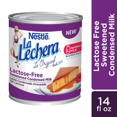 La Lechera Lactose Free Sweetened Condensed Milk - 14 Oz
