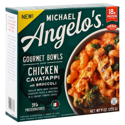 Michael Angelos Gourmet Bowls Chicken Cavatappi With Broccoli - 9 Oz