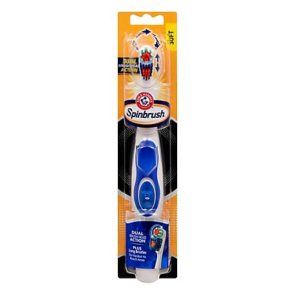 ARM & HAMMER Spinbrush Toothbrush Pro+ Deep Clean Soft - Each - Image 3