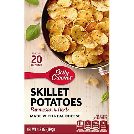 Betty Crocker Crispy Skillet Potatoes Parmesan & Herb - 4.2 Oz - Image 2