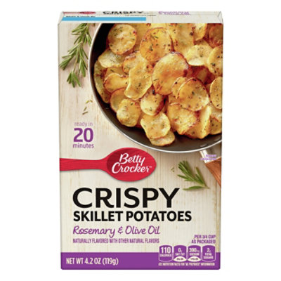 Betty Crocker Crispy Skillet Potatoes Rosemary Olive Oil 4 2 Oz Jewel Osco