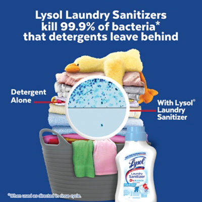 Lysol Free And Clear Laundry Sanitizer - 41 Oz - Image 4