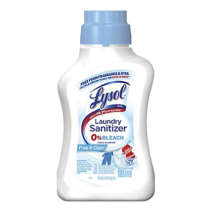 Lysol Free And Clear Laundry Sanitizer - 41 Oz - Image 1