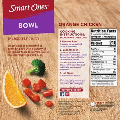 Smart Ones Orange Chicken Bowl - 9 Oz - Image 7