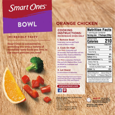 Smart Ones Orange Chicken Bowl - 9 Oz - Image 2