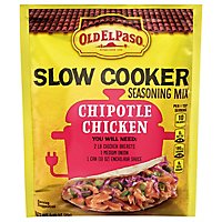 Old El Paso Slow Cooker Seasoning Mix Chipotle Chicken - 0.85 Oz - Image 1