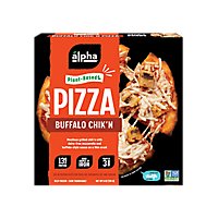 Alpha Foods Pizza Plant Based Buffalo Chikn - 6 Oz - Image 1