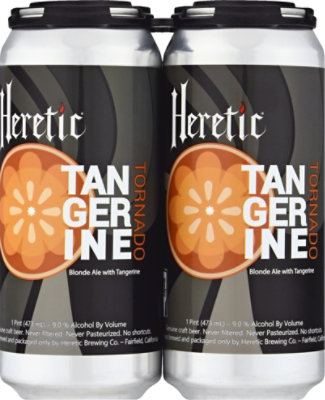Heretic Tangerine Tornado In Cans - 4-16 Fl. Oz. - Image 2