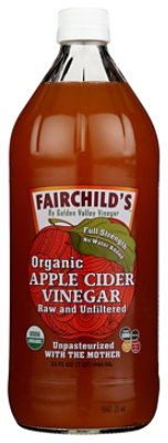 Fairchild Organic Apple Cider Vinegar - 32 Oz - Albertsons