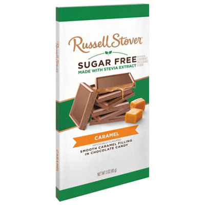 Russell Stover Milk Chocolate Sugar Free Caramel - 3 Oz - Image 9