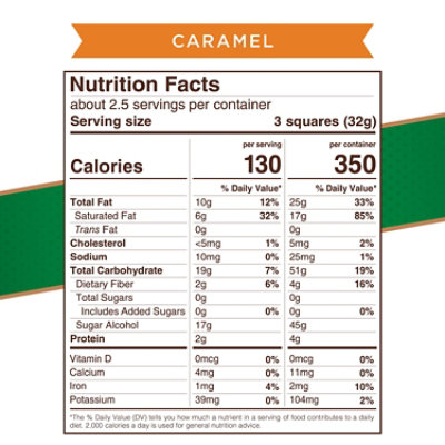 Russell Stover Milk Chocolate Sugar Free Caramel - 3 Oz - Image 6