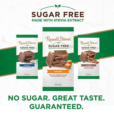 Russell Stover Milk Chocolate Sugar Free Caramel - 3 Oz - Image 4