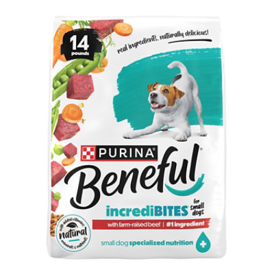 Purina Beneful Incredibites Beef Dry Dog Food - 14 Lbs - Image 1