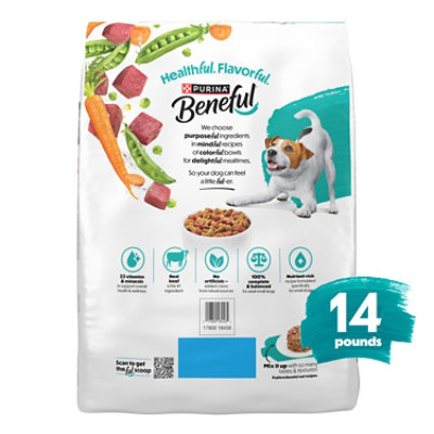 Purina Beneful Incredibites Beef Dry Dog Food - 14 Lbs - Image 3