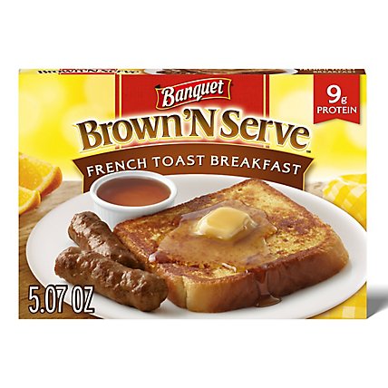 Banquet Brown N Serve Sausage With French Toast And Maple Sauce - 5.07 Oz - Image 2