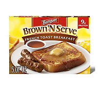 Banquet Brown N Serve Sausage With French Toast And Maple Sauce - 5.07 Oz