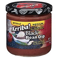 Arriba! Black Bean Dip Chipotle Medium - 16 Oz - Image 3