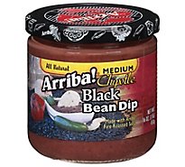 Arriba! Black Bean Dip Chipotle Medium - 16 Oz