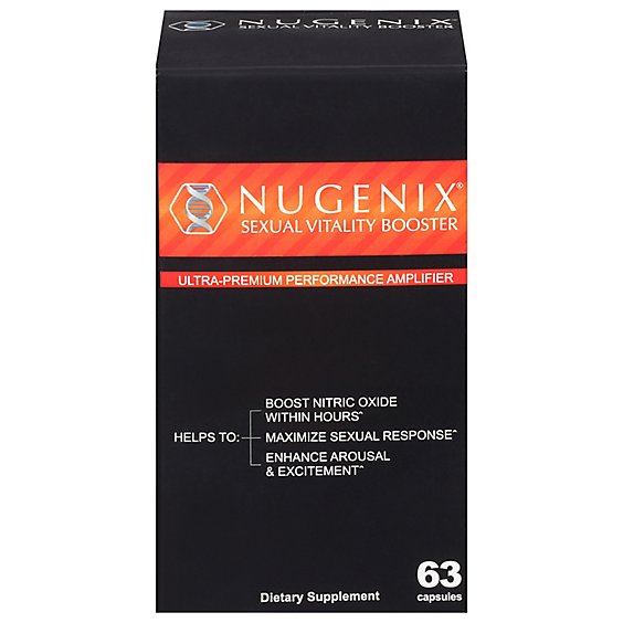 Nugenix Sexual Vitality - 63 Count