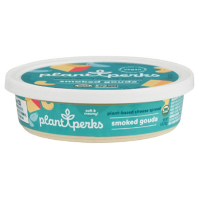 Plant Perks Smoked Gouda Cheeze Spread - 6 Oz