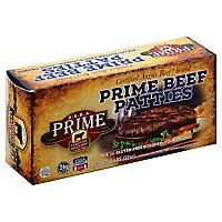 Certified Angus Beef Burger Patties Prime Gluten Free 6 Count - 2 Lb - Image 1