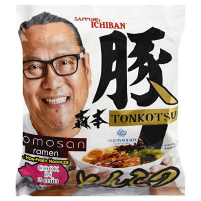 Sapporo Ichiban Momosan Ramen Tonkotsu - 3.44 Oz - Image 1