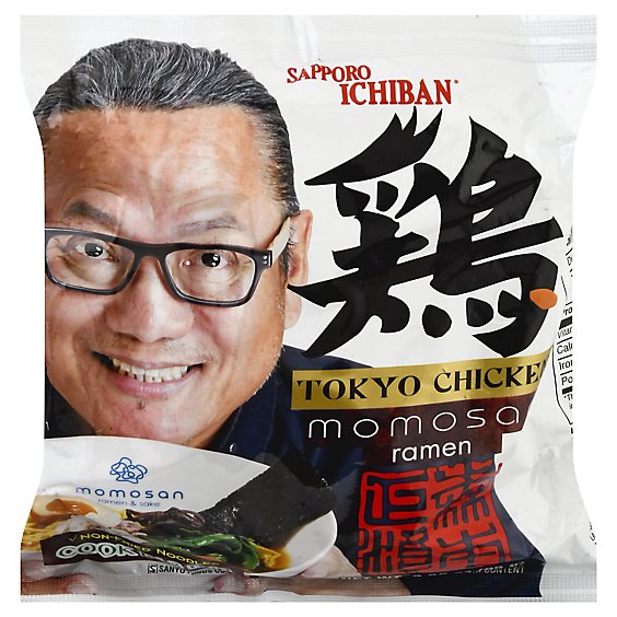 Sapporo Ichiban Momosan Ramen Tokyo Chicken - 3.36 Oz
