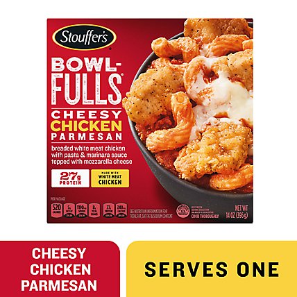 Stouffer's Bowl Fulls Cheesy Chicken Parmesan Frozen Meal - 14 Oz - Image 1