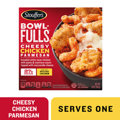 Stouffer's Bowl Fulls Cheesy Chicken Parmesan Frozen Meal - 14 Oz