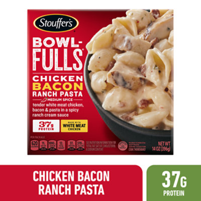 Stouffer's Bowl Fulls Chicken Bacon Ranch Frozen Meal - 14 Oz