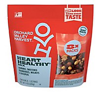 Orchard Valley Harvest Trail Mix Heart Healthy Bend Multipack - 8-1 Oz