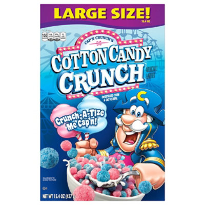 Cap n Crunch Cereal Cotton Candy Crunch - 15.4 Oz - Albertsons