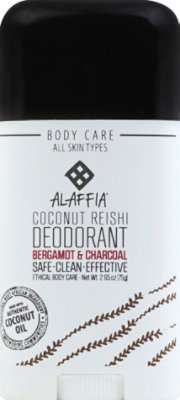 Alaffia Bergamot Coconut Deodorant - 2.65 Oz - Image 2