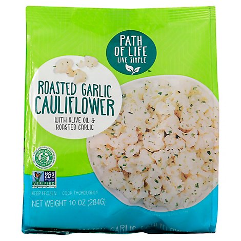 Path of Life Cauliflower Roasted Garlic - 10 Oz