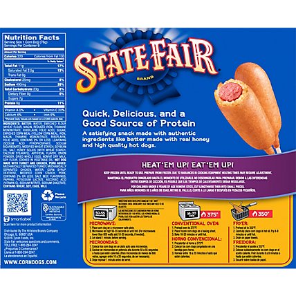 State Fair Classic Frozen Corn Dogs 9 Count - 24 Oz