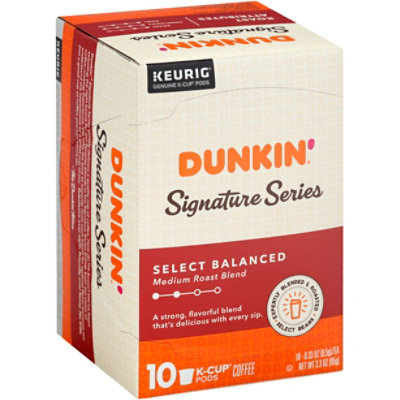 Dunkin Signature Balanced Blnd K-Cups - 10 Count