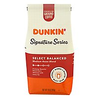 Dunkin Caffeinated Signature Series Select Balanced Blend - 10 Oz - Image 3