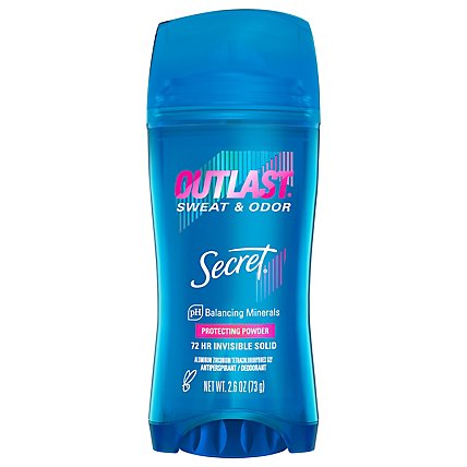 Secret Outlast Antiperspirant/Deodorant Invisible Solid Protecting Powder - 2.6 Oz - Image 3