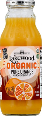 Lakewood Organic Pure Orange Juice - 12.5 Oz - Image 2