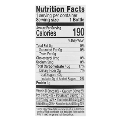 Lakewood Organic Orange Mango Juice - 12.5 Oz - Image 4