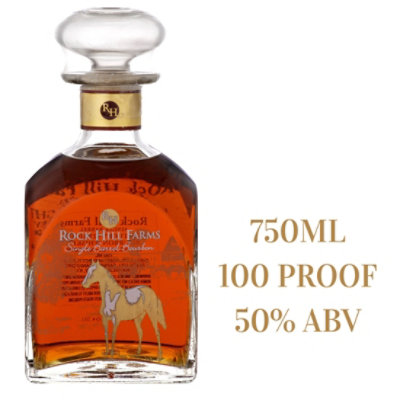Rock Hill Farms Single Barrel Kentucky Straight Bourbon Whiskey 100 Proof - 750 Ml (limited quantities may be available in store) - Image 4