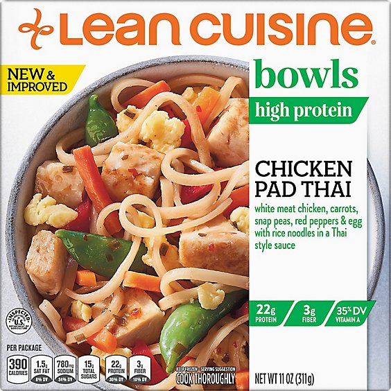 Lean Cuisine Bowls Chicken Pad Thai Frozen Meal - 11 Oz
