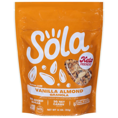 The Sola Company Vanilla Almond Granola - 11 Oz