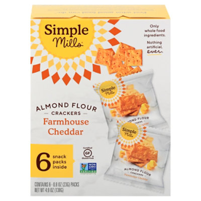 Simple Mi Cracker Frmhse Chddr Snpk - 4.9 Oz - Image 3