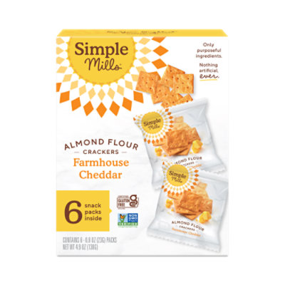 Simple Mi Cracker Frmhse Chddr Snpk - 4.9 Oz - Image 2