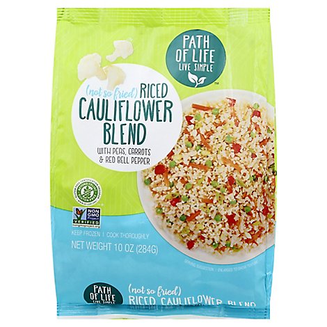 Path Of Life Riced Cauliflower Blend - 10 Oz