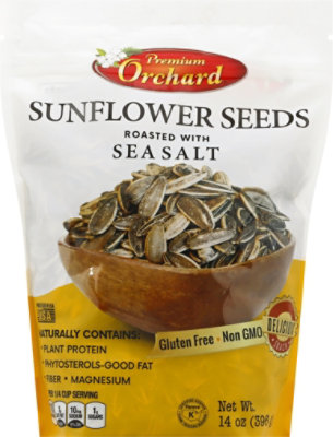 Premium Orchard Sunflower Seeds Roasted With Sea Salt - 14 Oz - Image 2